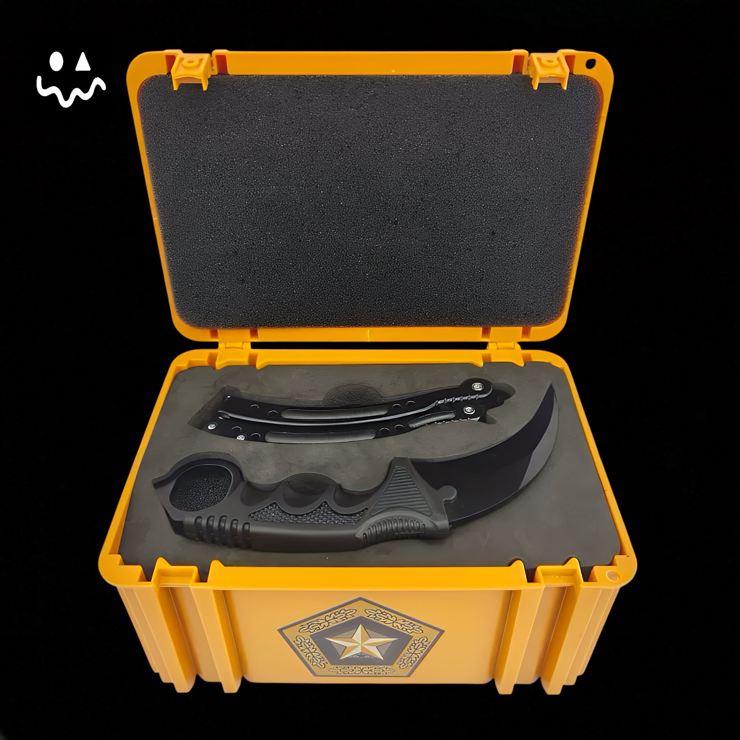 CS Balisong & Karambit Replica Yellow Gift Box