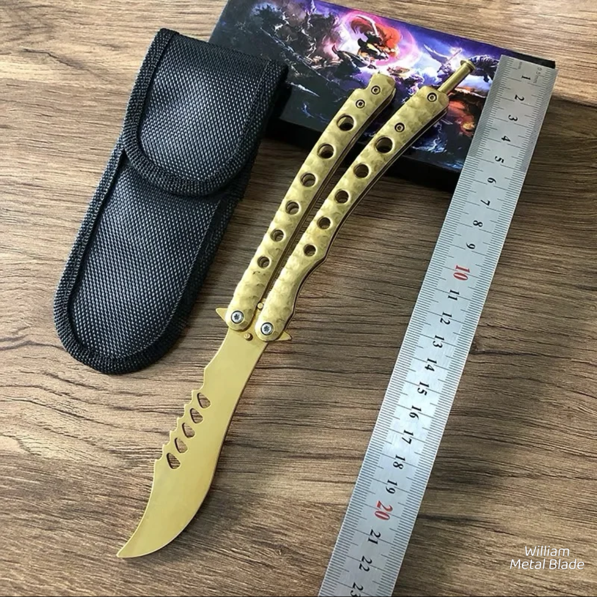 CSGO Case Hardened Diy Balisong