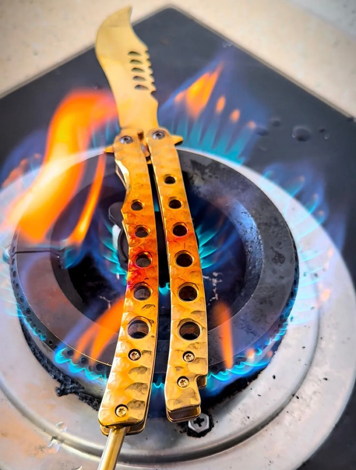 CSGO Case Hardened Diy Balisong