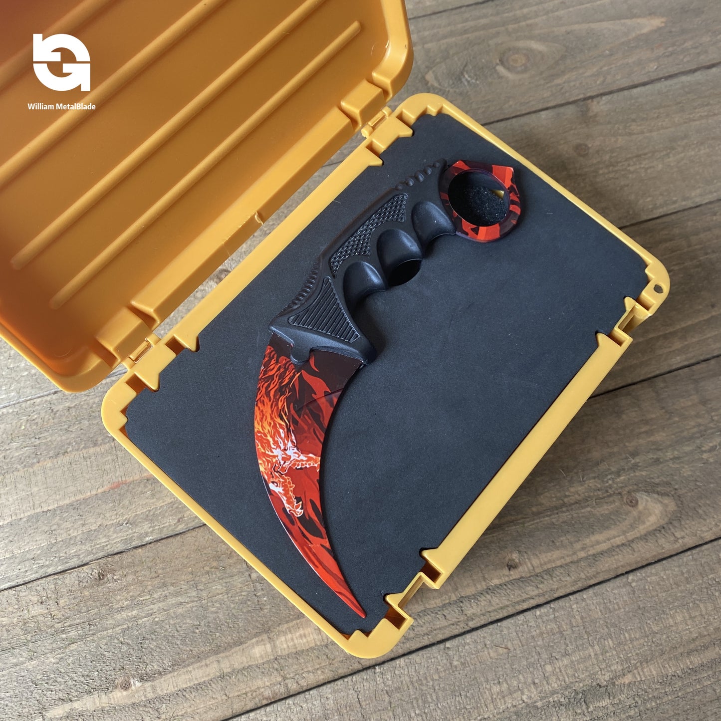 CSGO Metal Karambit Replica 20cm/7.9'' Giftbox