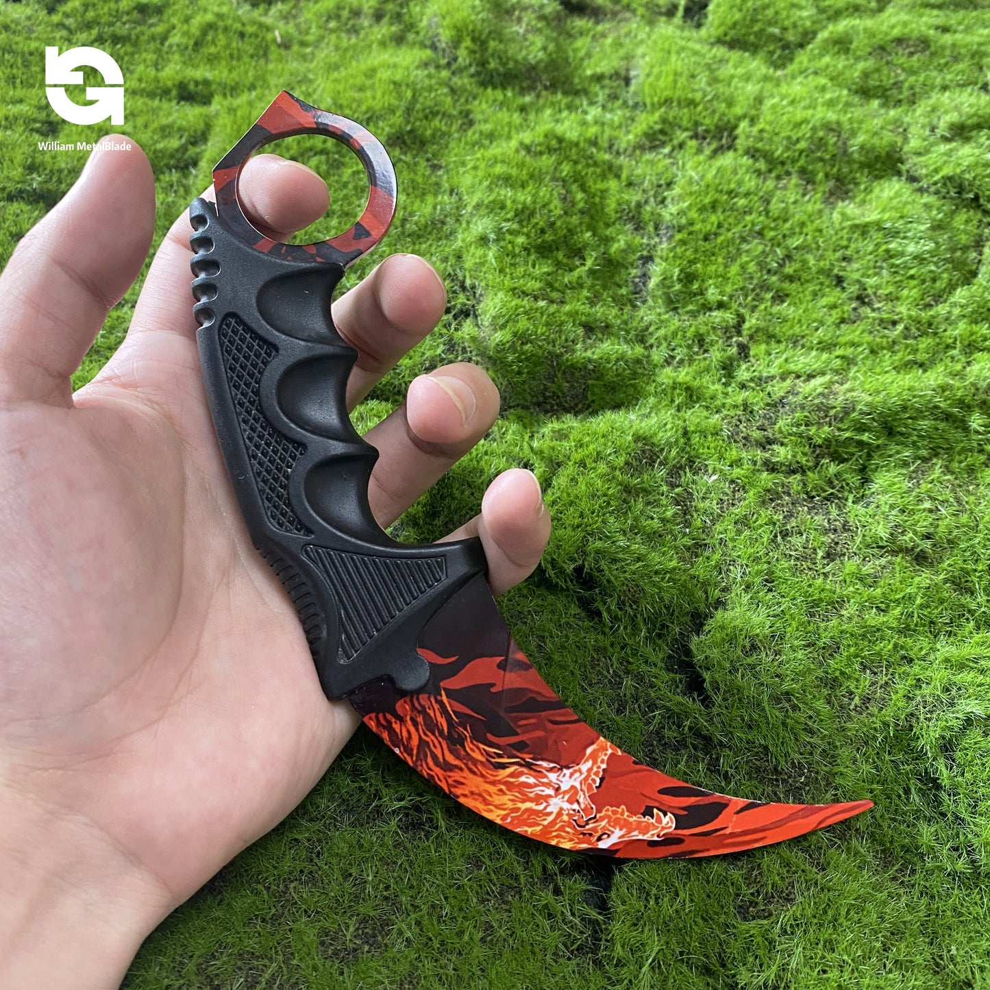 CSGO Metal Karambit Replica 20cm/7.9'' Giftbox