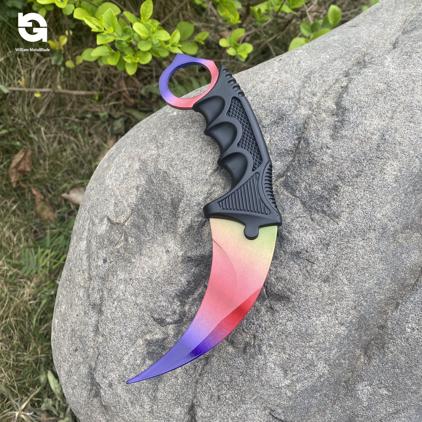 CSGO Metal Karambit Replica 20cm/7.9'' Giftbox – WilliamMetalBlade