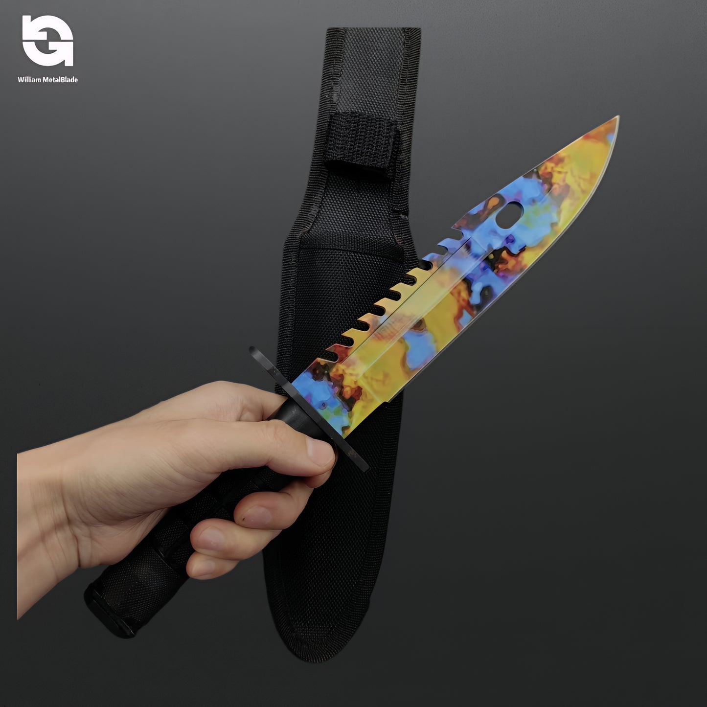 32cm/12.6'' Steel M9 Dagger Sharp Game Props