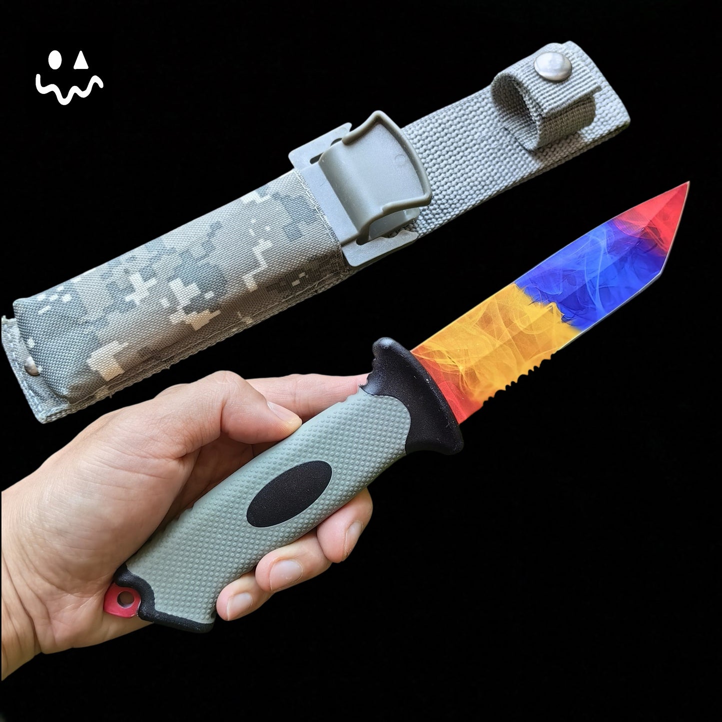 CS Metal Ursus Knife Sharp Blade Game Props