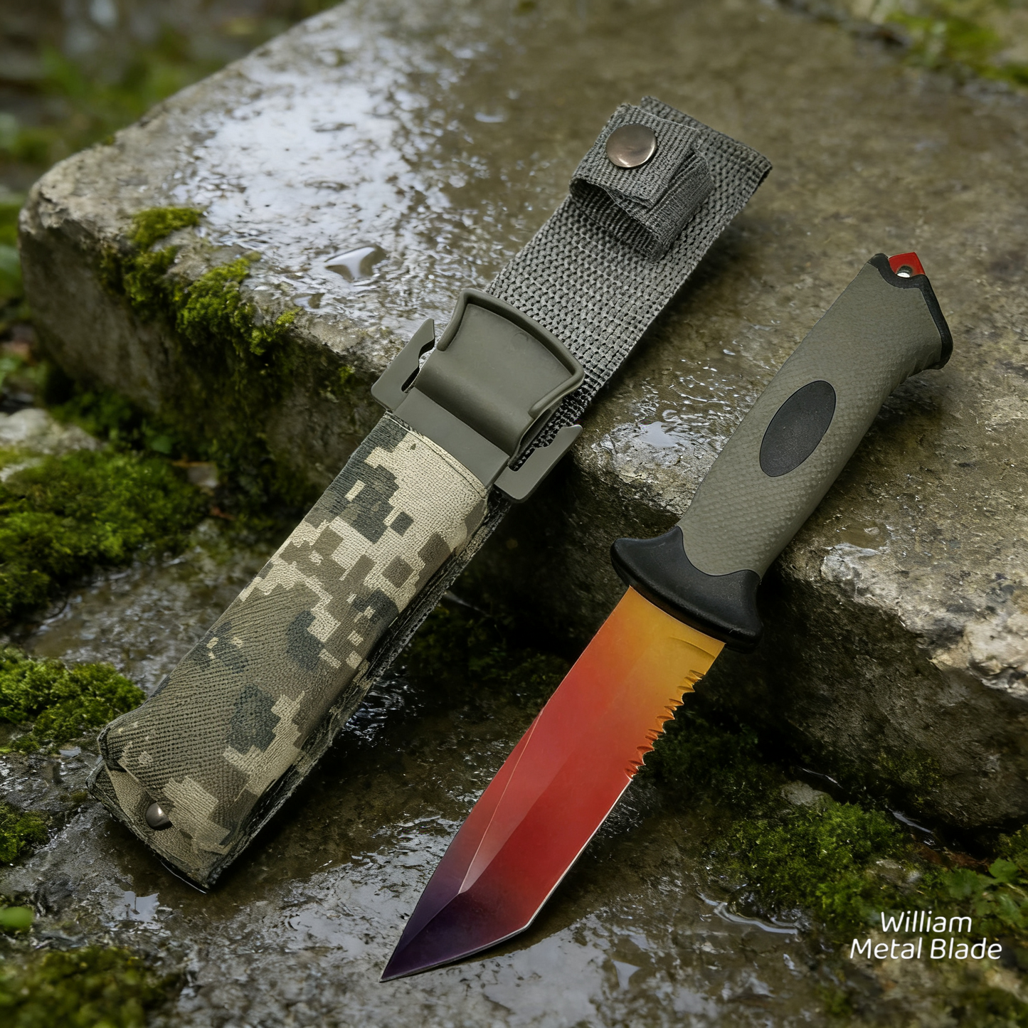 CS Metal Ursus Knife Sharp Blade Game Props