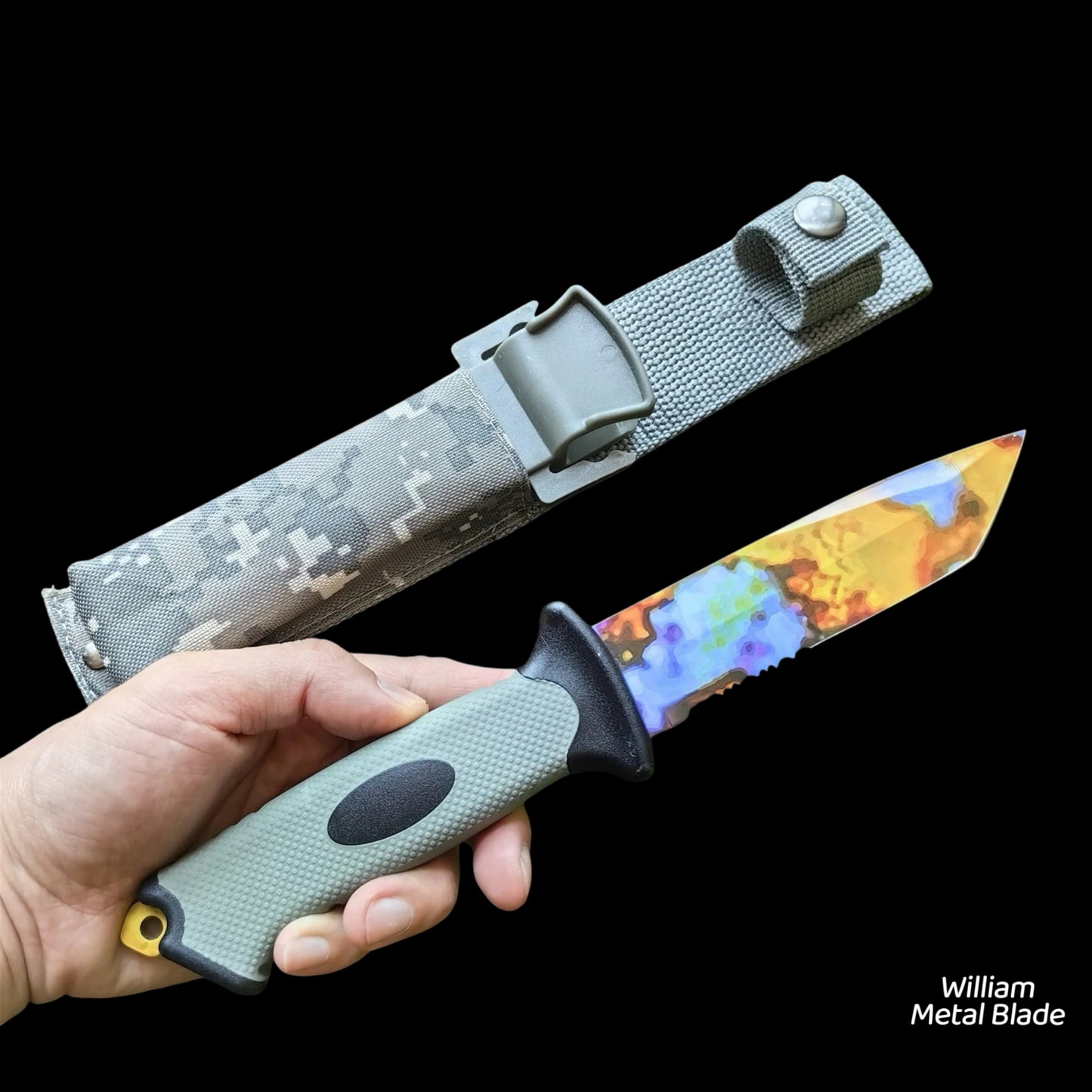 CS Metal Ursus Knife Sharp Blade Game Props