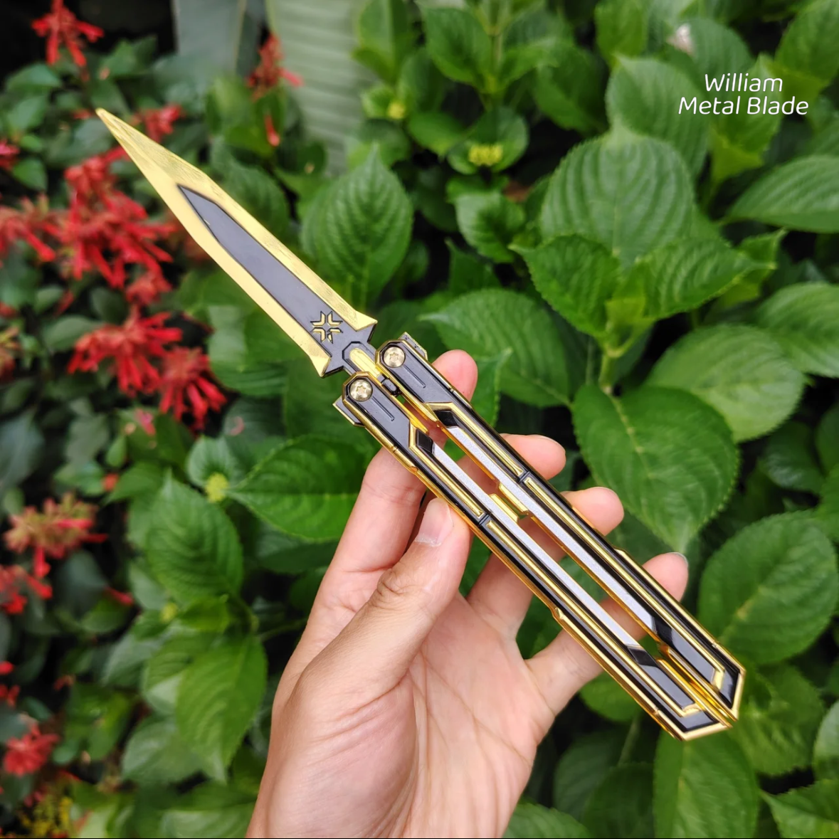 25CM/9.8" Champion 2025 Knife Metal Replica