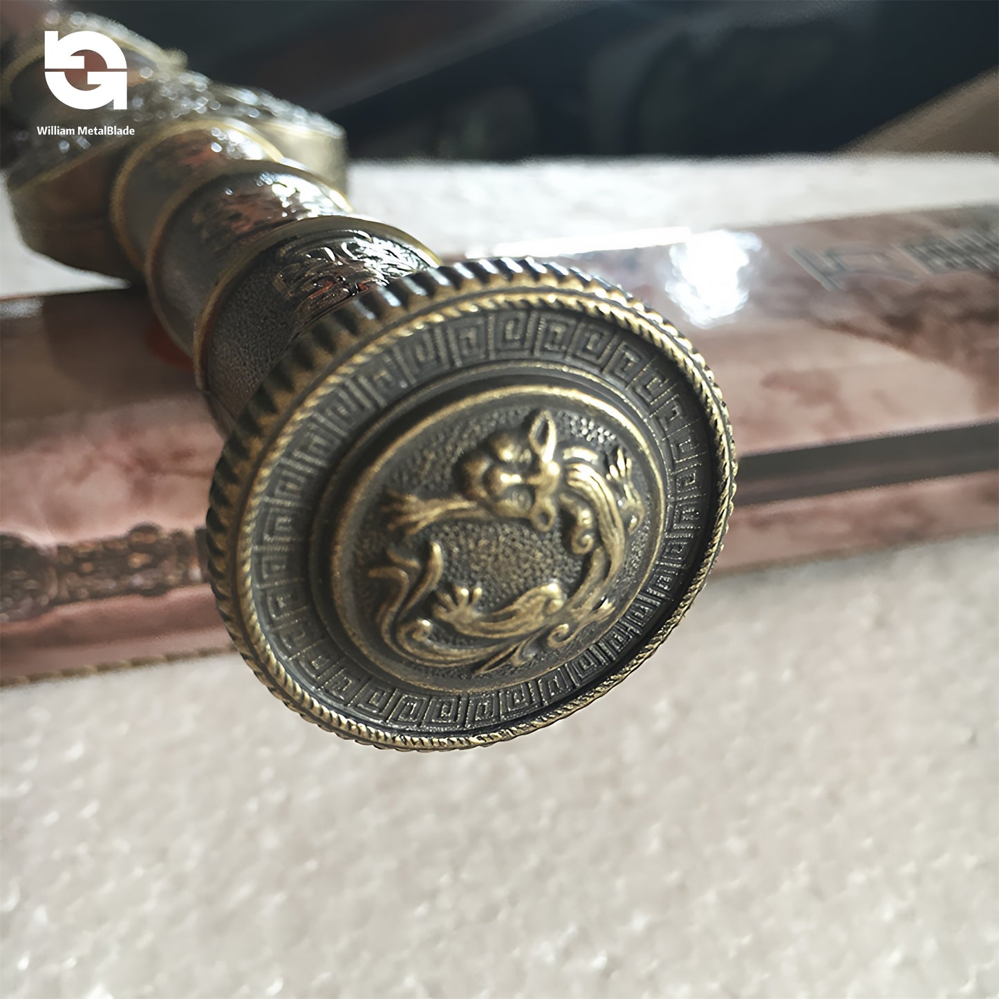 Chinese Ancient Sword 48CM/19" Short Dagger Craft Ornament