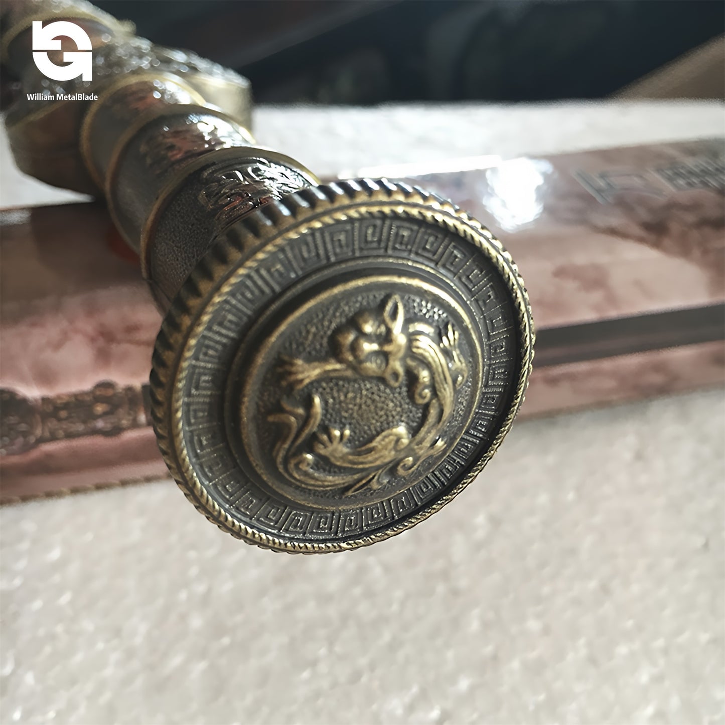 Chinese Ancient Sword 48CM/19" Short Dagger Craft Ornament