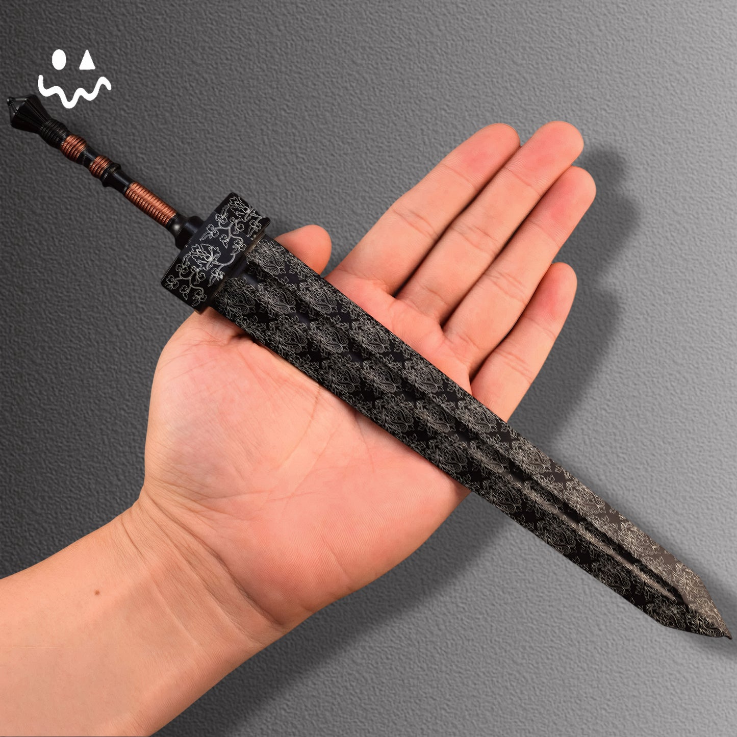 ER Black Classical Greatsword 11.8'' Metal Replica