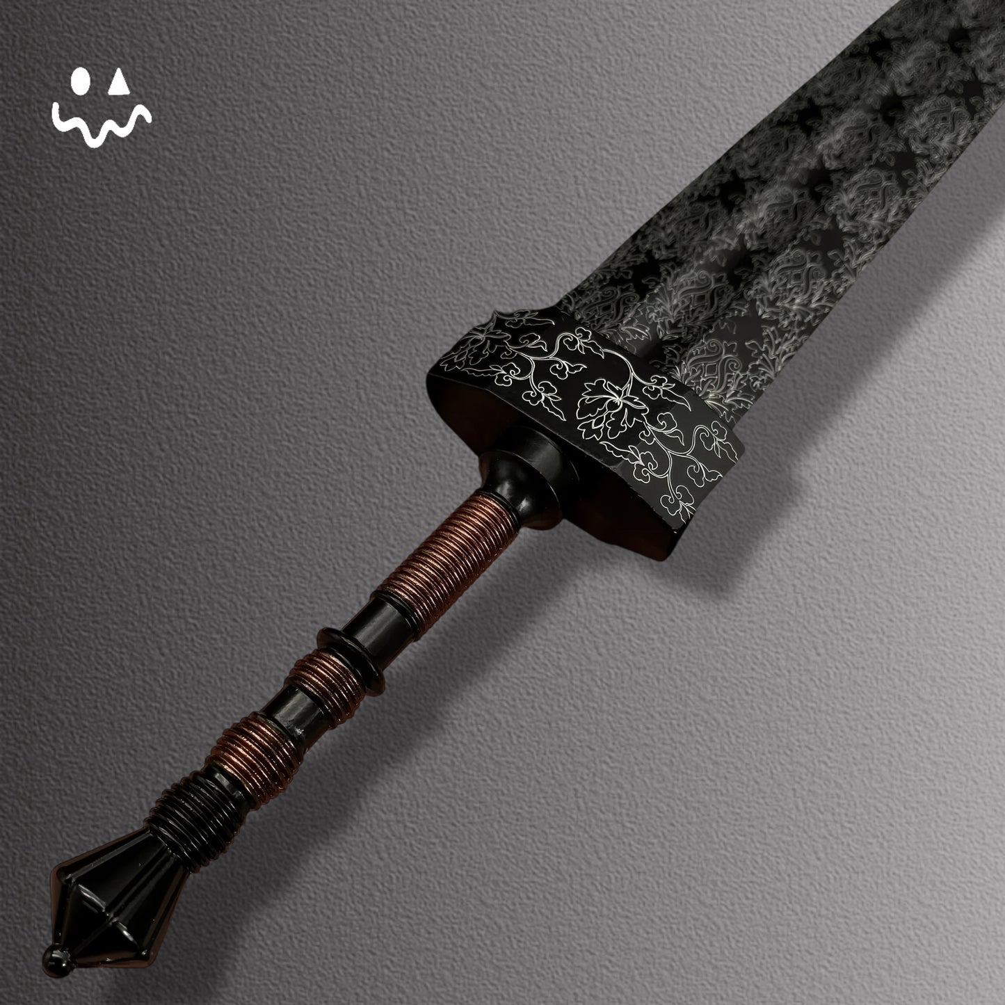 ER Black Classical Greatsword 11.8'' Metal Replica