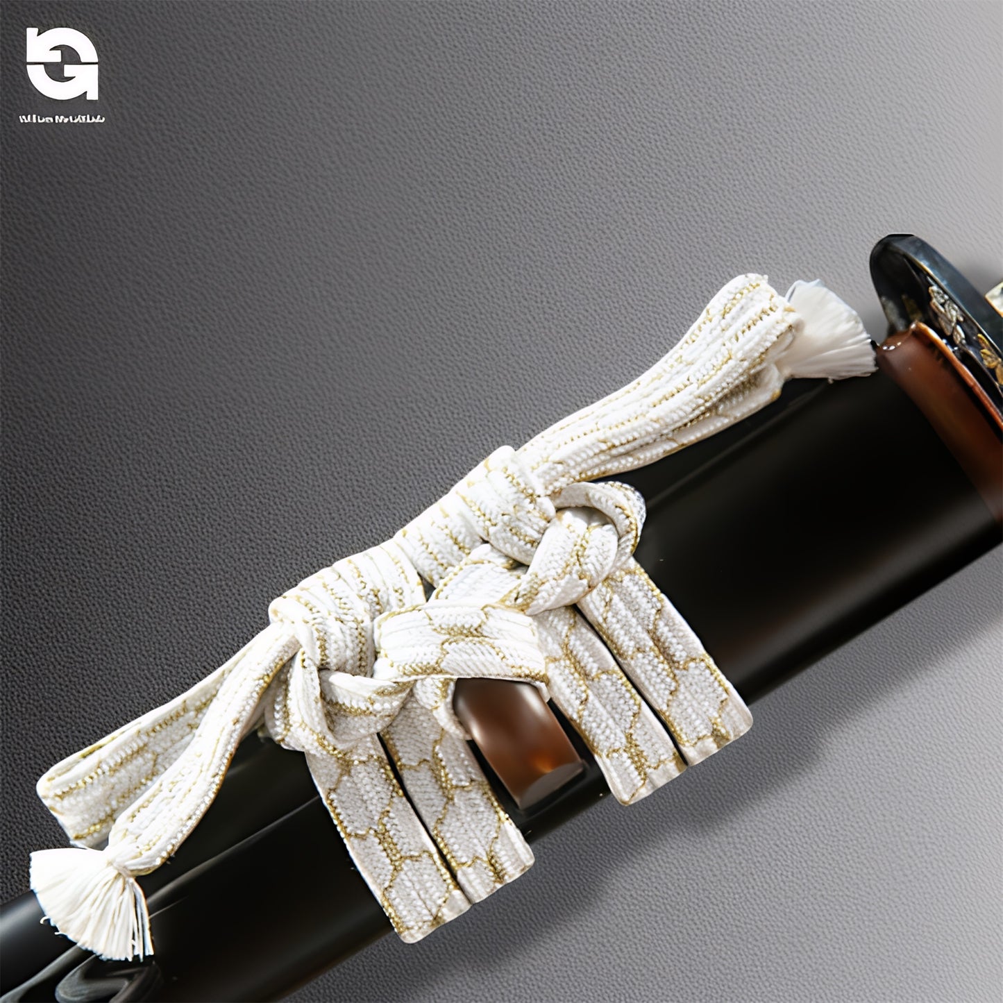 High-quality Handmade Short Dagger Damascus Pattern Blade Oriental Knife Blunt Katana 55CM/21.7"
