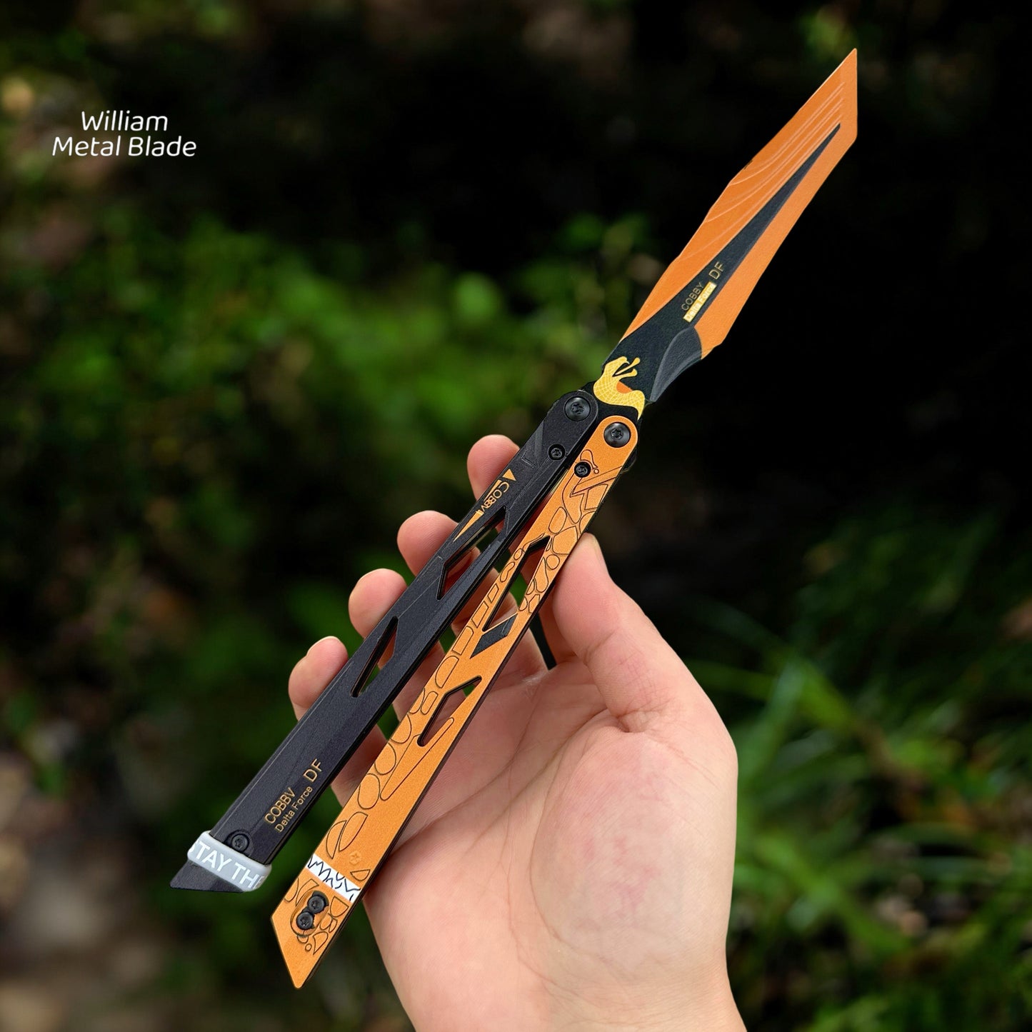Delta Force IRL Cobra Vanguard Professional Balisong Trainer
