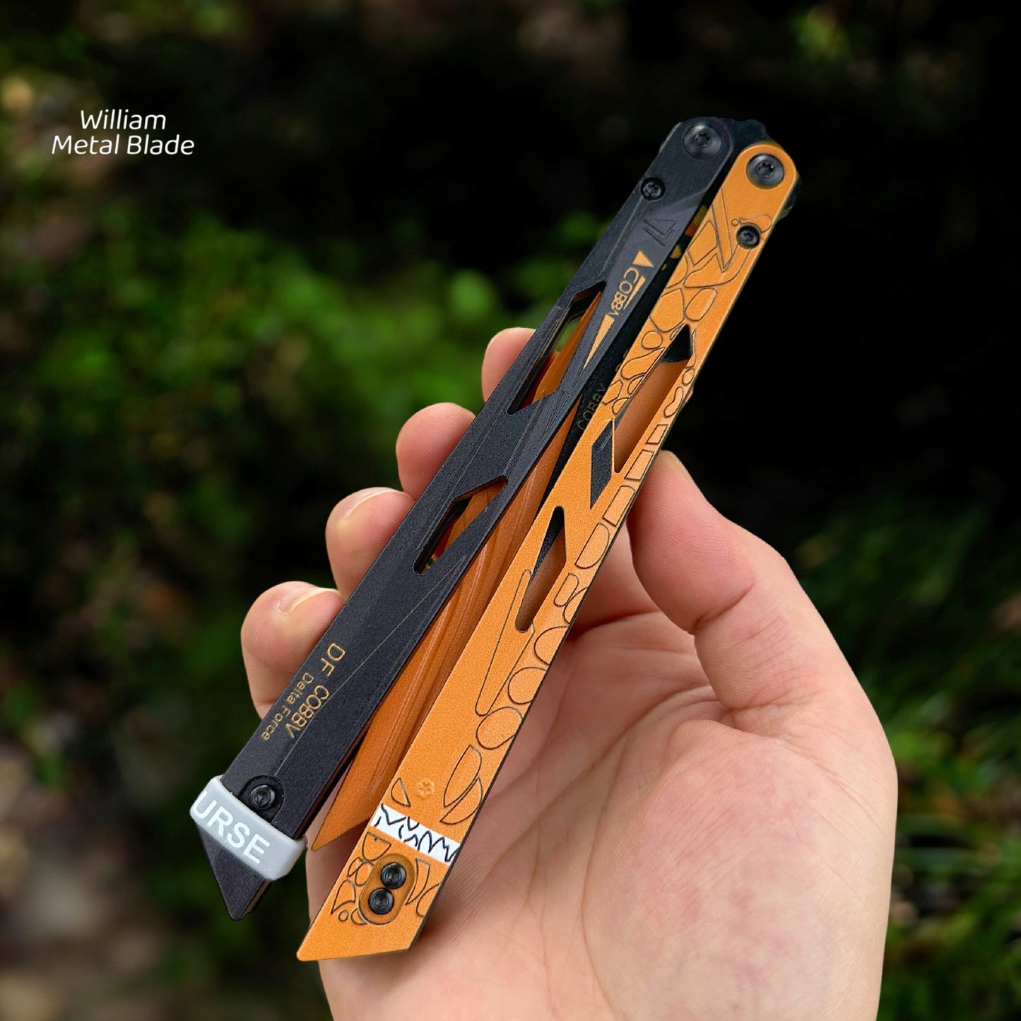 Delta Force IRL Cobra Vanguard Professional Balisong Trainer