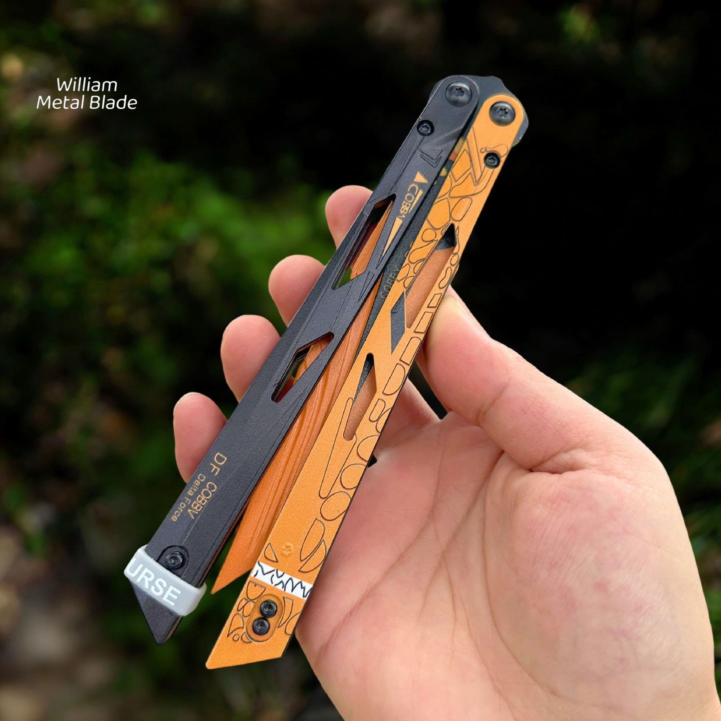 Delta Force IRL Cobra Vanguard Professional Balisong Trainer