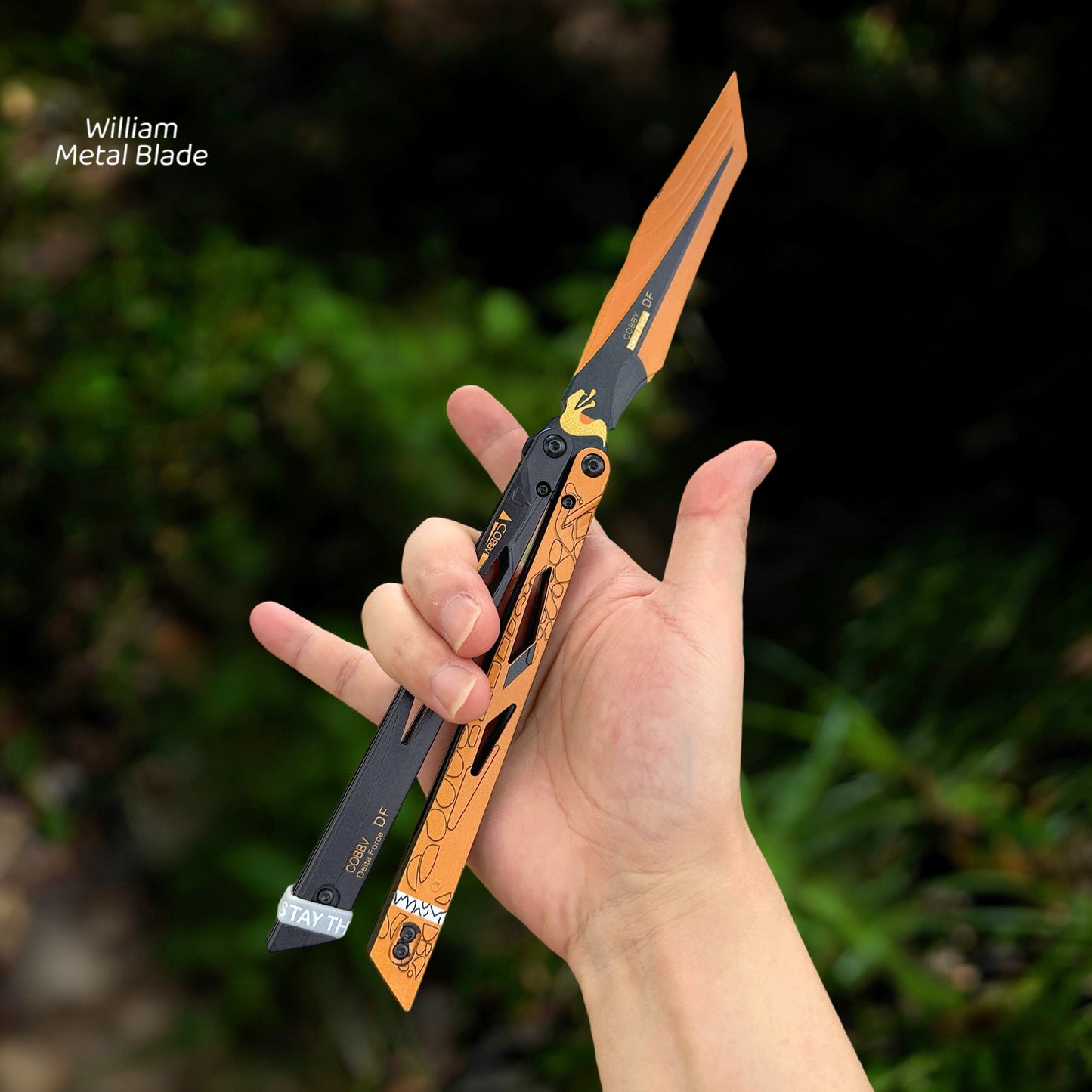 Delta Force IRL Cobra Vanguard Professional Balisong Trainer