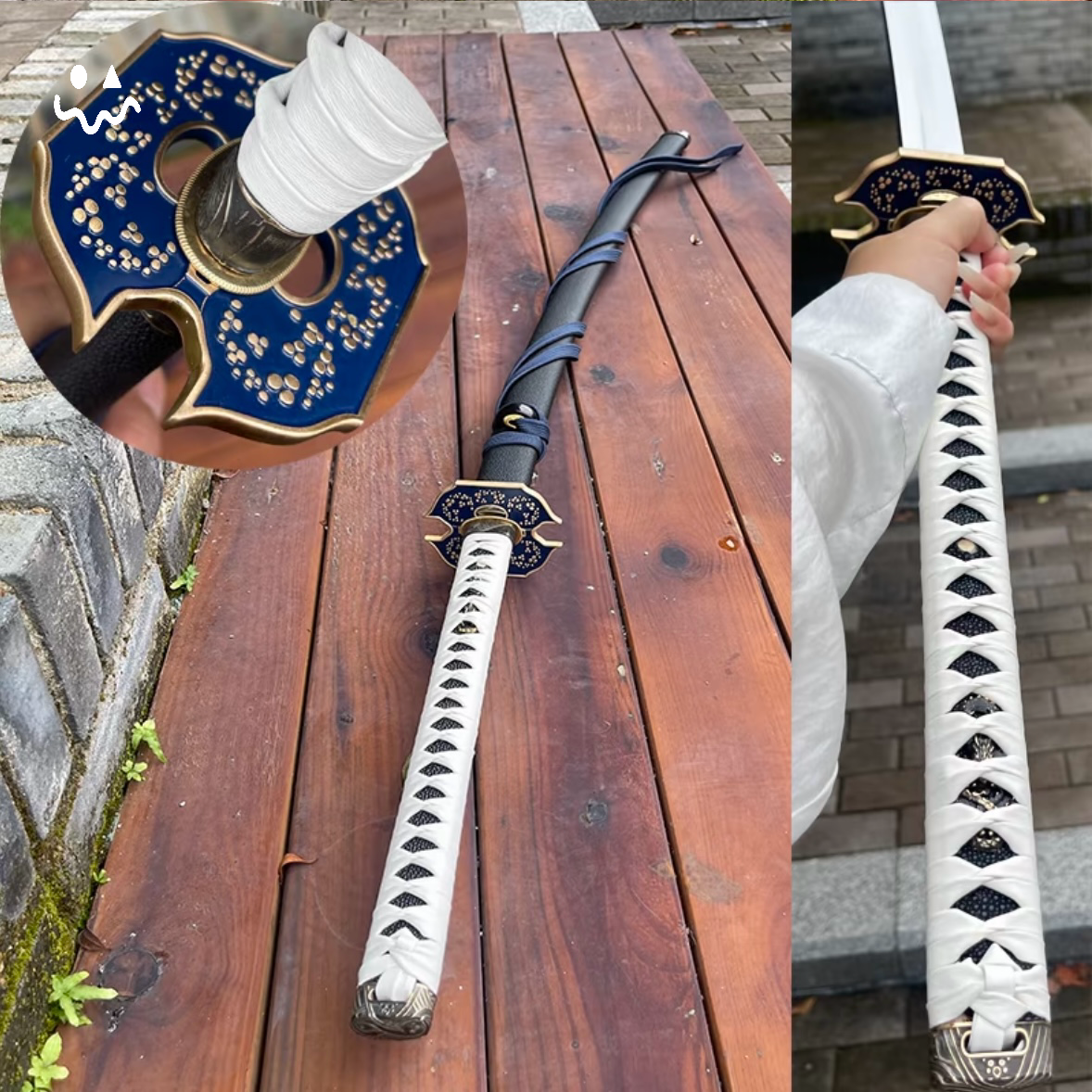 Customized IRL Vergil's Yamato Katana
