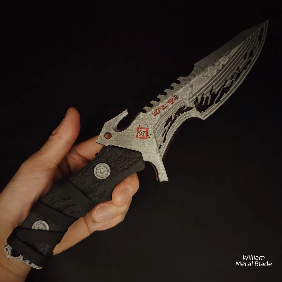 DF Game Executioner Knife 3D Night