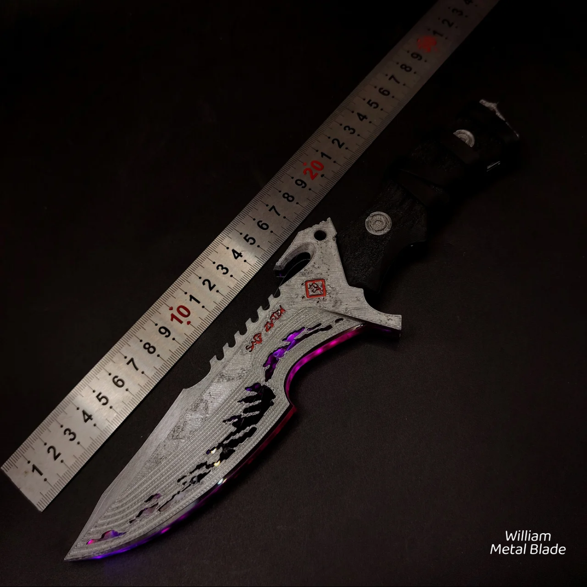 DF Game Executioner Knife 3D Night