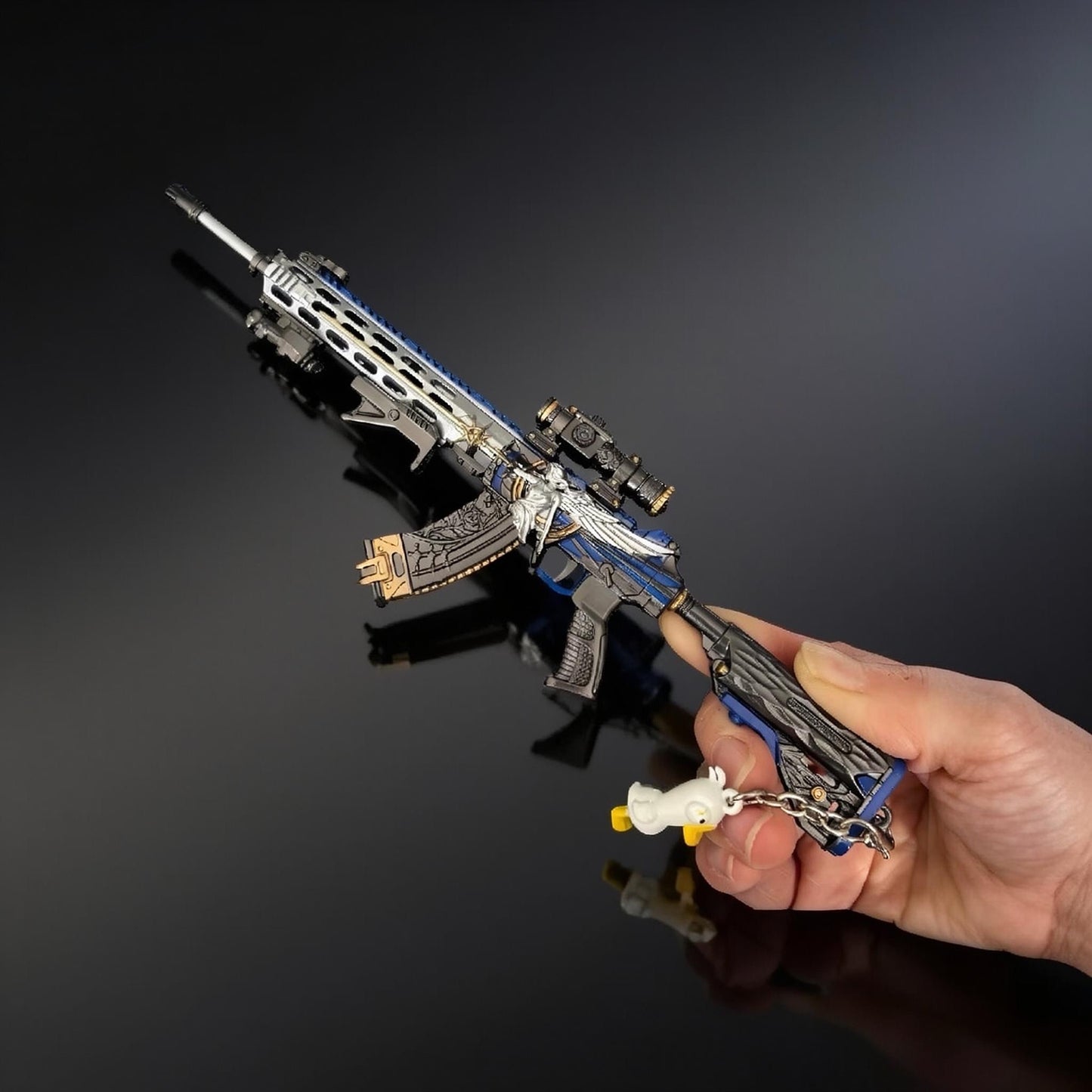 DF Tenglong Assault Rifle – Pristine Metal Gun Miniature Game Collectibles