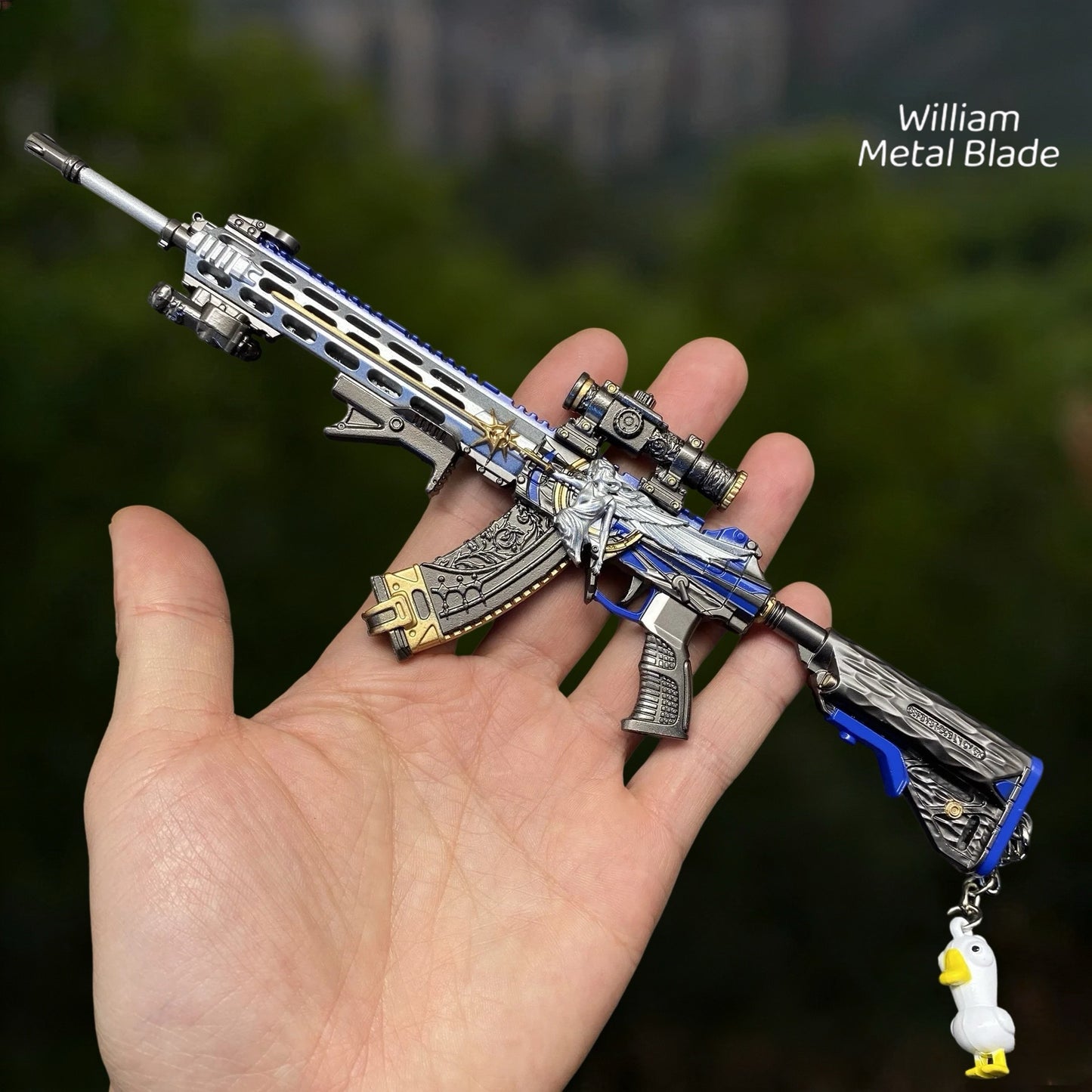 DF Tenglong Assault Rifle – Pristine Metal Gun Miniature Game Collectibles