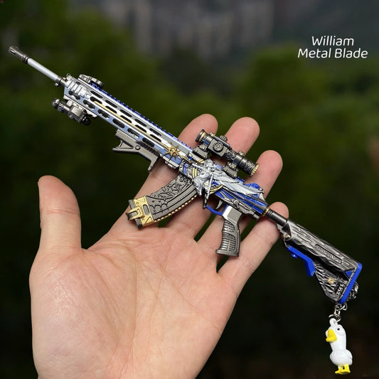 DF Tenglong Assault Rifle – Pristine Metal Gun Miniature Game Collectibles