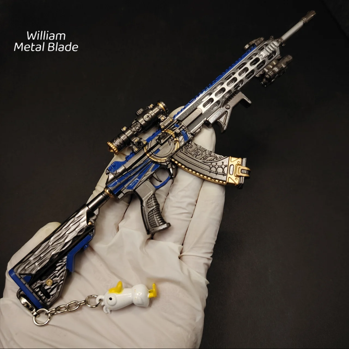 DF Tenglong Assault Rifle – Pristine Metal Gun Miniature Game Collectibles