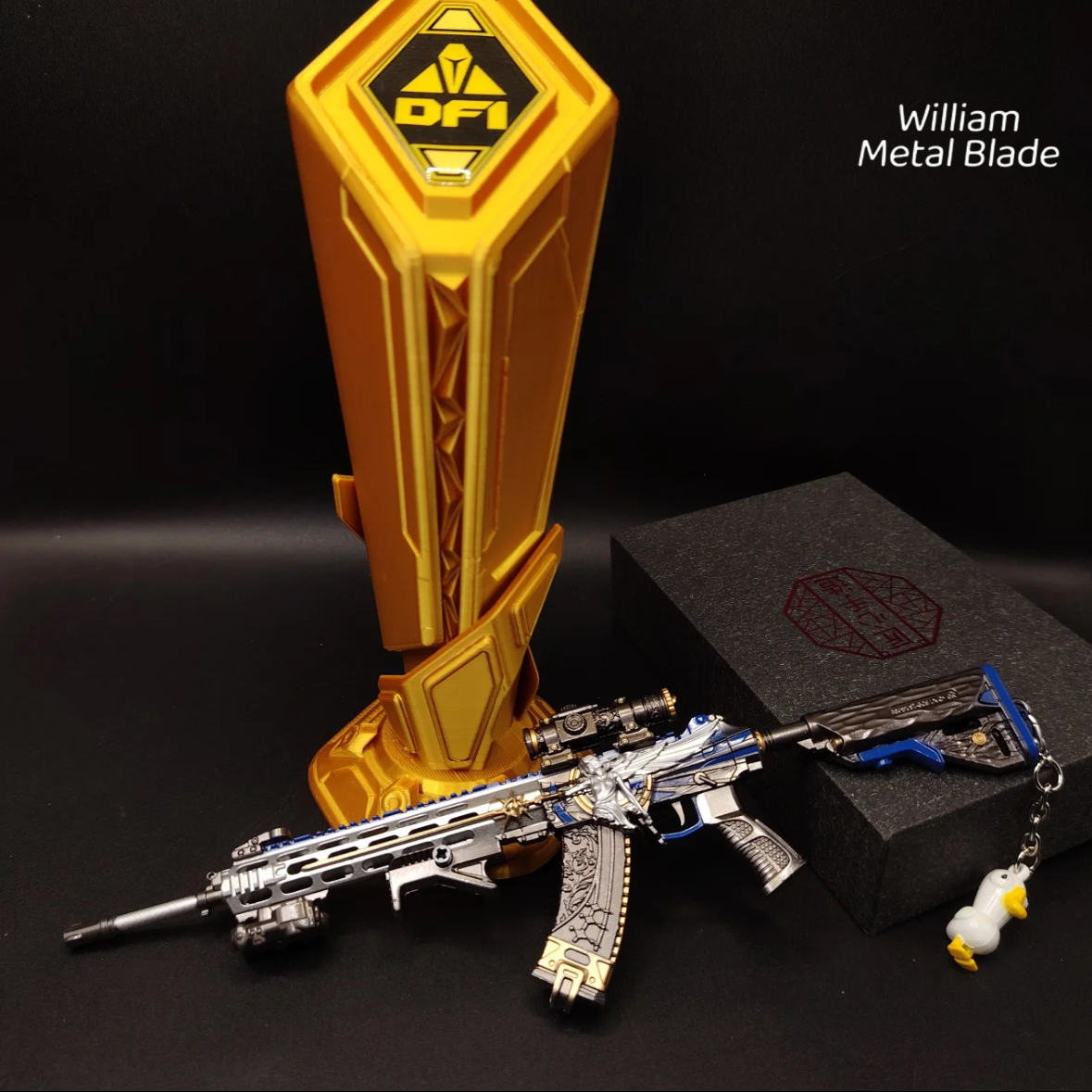 DF Tenglong Assault Rifle – Pristine Metal Gun Miniature Game Collectibles