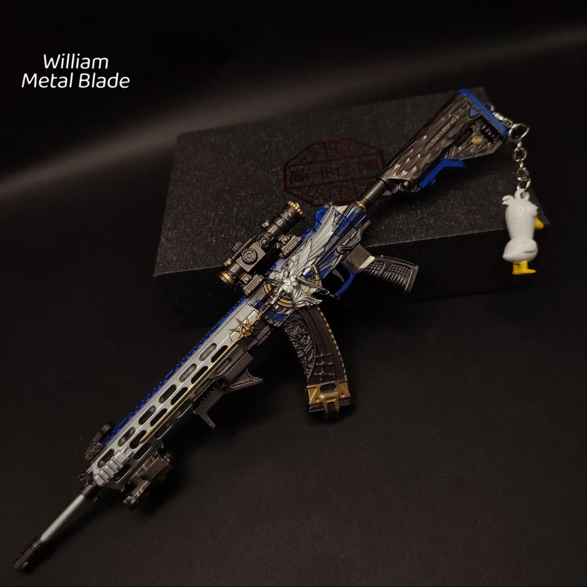 DF Tenglong Assault Rifle – Pristine Metal Gun Miniature Game Collectibles