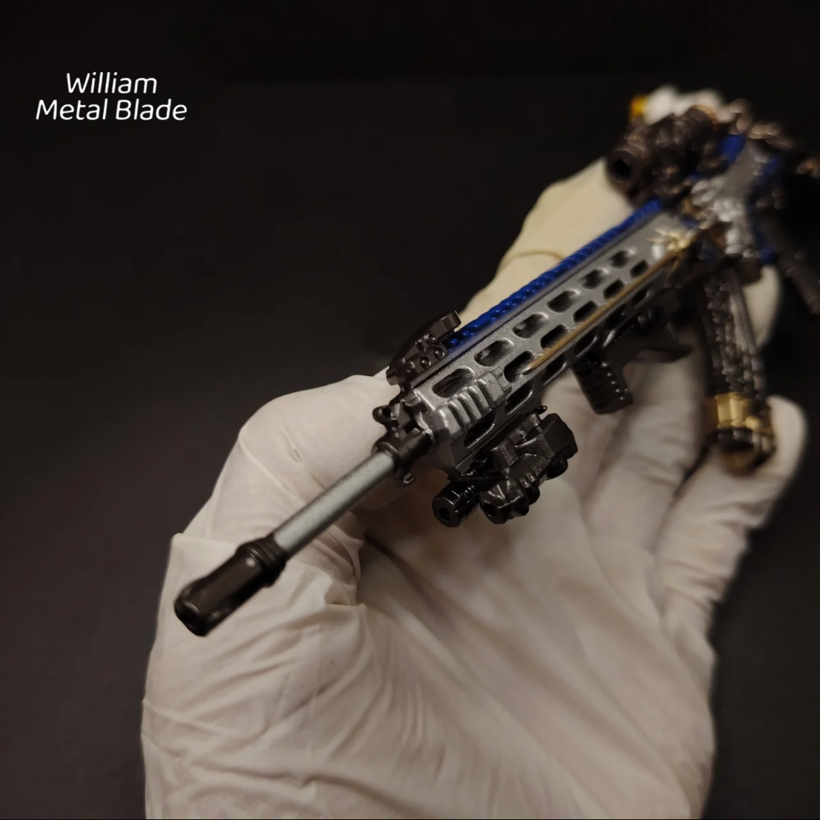DF Tenglong Assault Rifle – Pristine Metal Gun Miniature Game Collectibles
