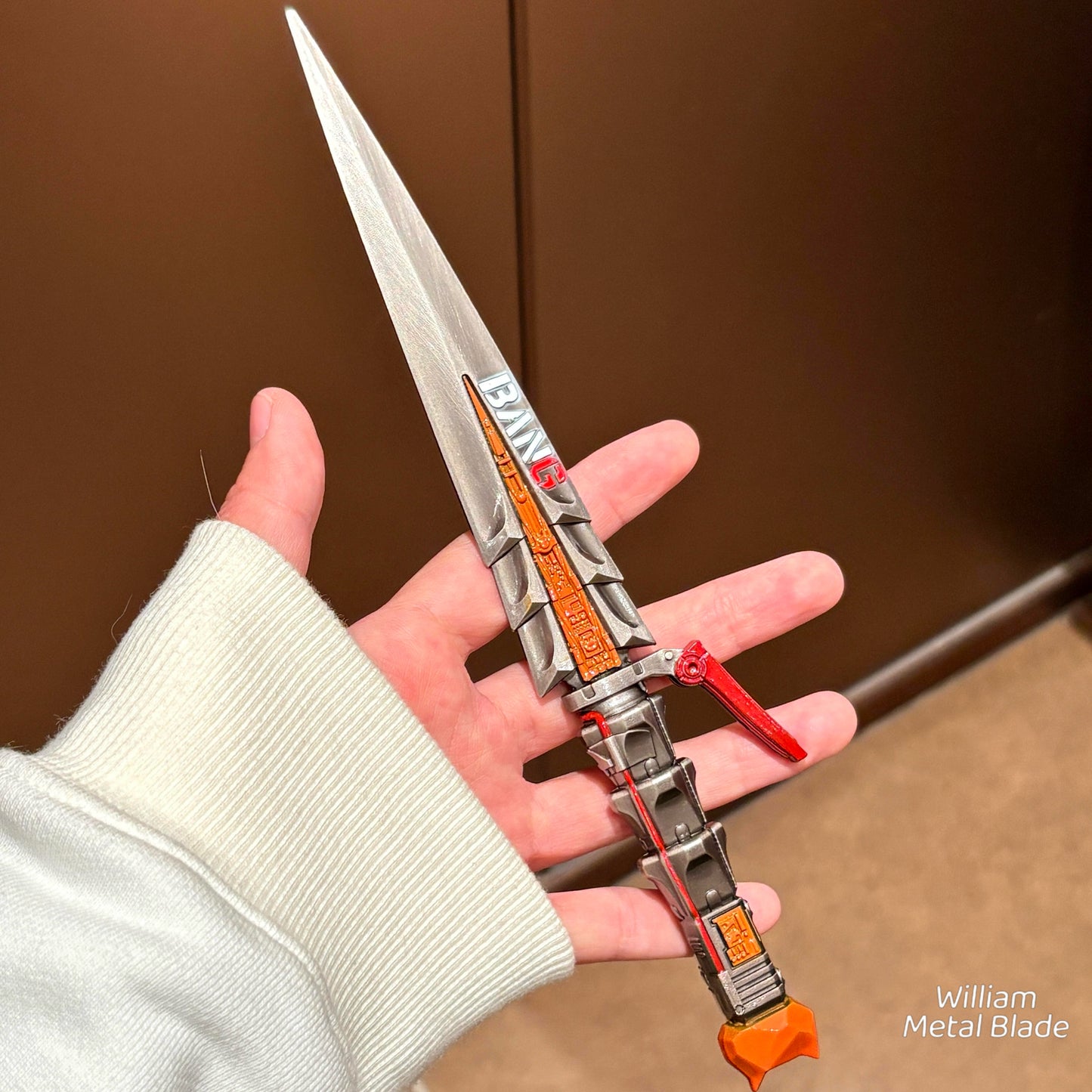 DF Vishdale - Data Throwing Knife Metal Replica