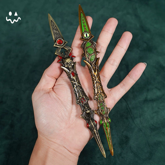 DL Metal Ghost Douluo's Blade of Life's Sentinel Dagger Mini Replica