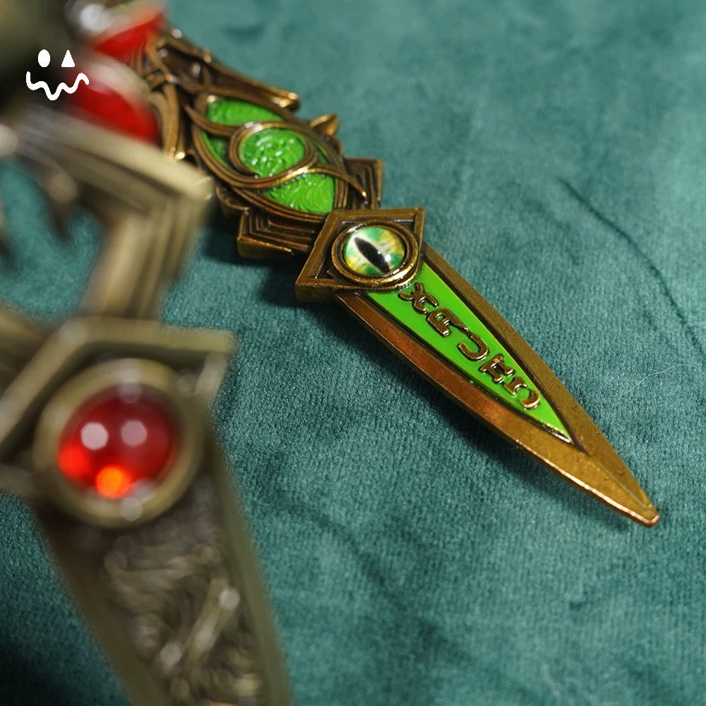 DL Metal Ghost Douluo's Blade of Life's Sentinel Dagger Mini Replica