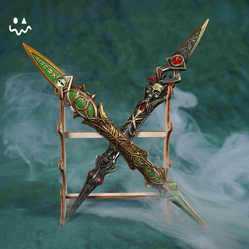 DL Metal Ghost Douluo's Blade of Life's Sentinel Dagger Mini Replica