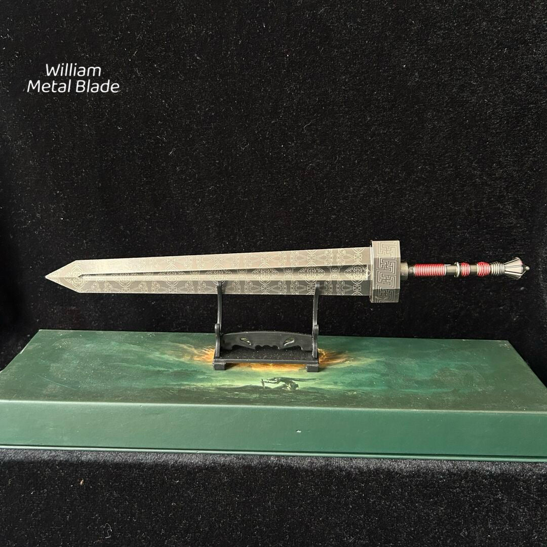 Damascus Pattern ER Greatsword Metal Replica 30CM/11.8''