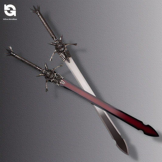 Life-size Dante Rebellion Sword Metal Replica Cosplay Prop 127CM/50"
