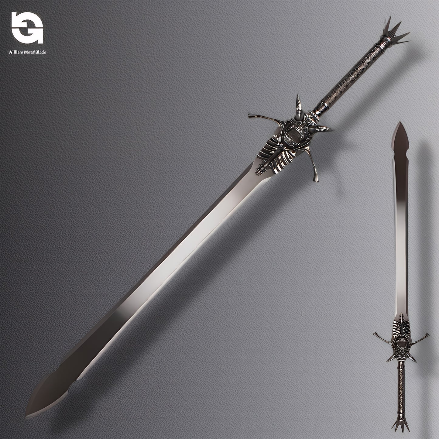 Life-size Dante Rebellion Sword Metal Replica Cosplay Prop 127CM/50"