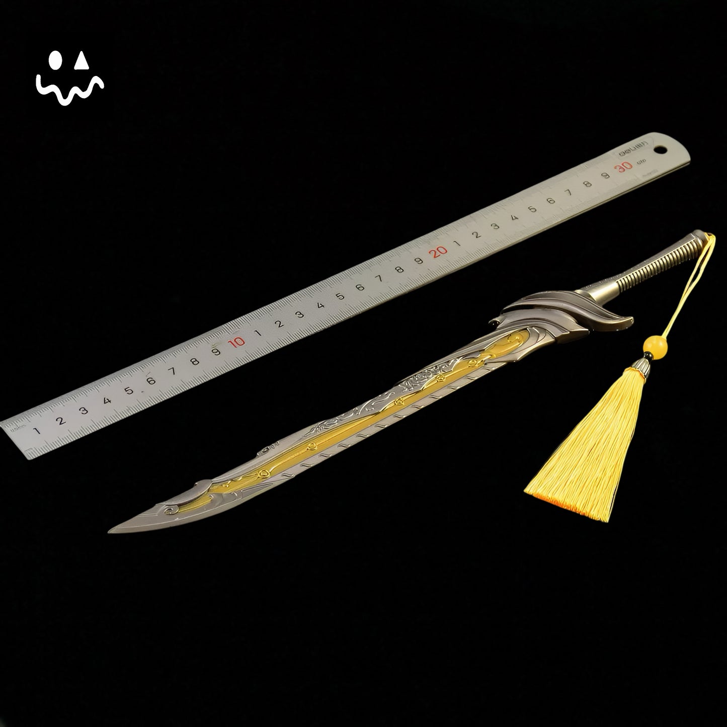 29CM/11.4" NB Metal Dark Pattern Startling Hung Knife Replica