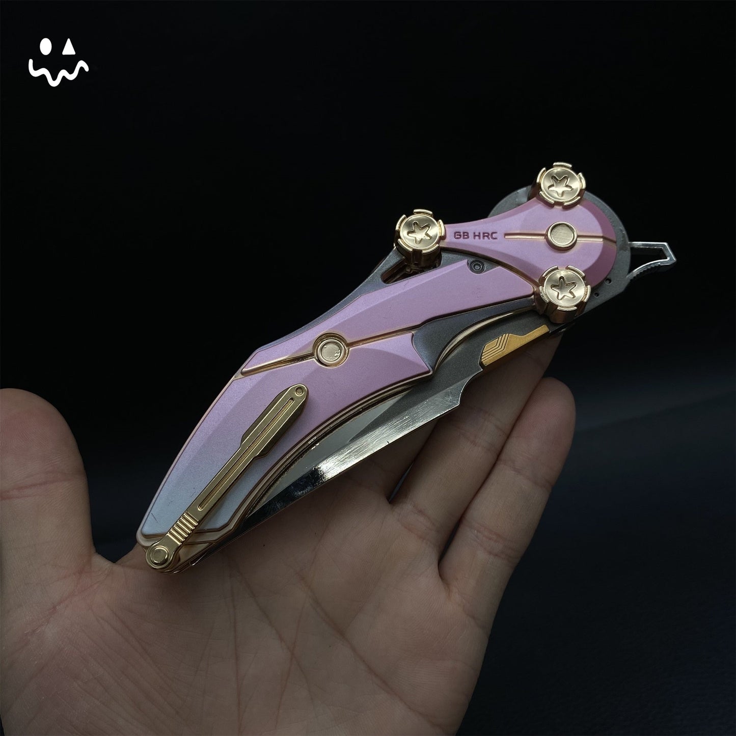Delta Blade Of Mercy Folding Knife Blunt Blade Metal Replica