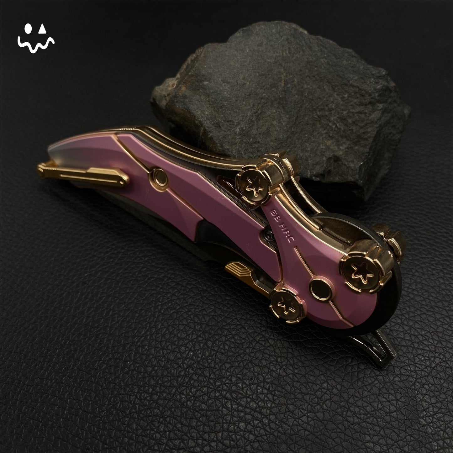 Delta Blade Of Mercy Folding Knife Blunt Blade Metal Replica