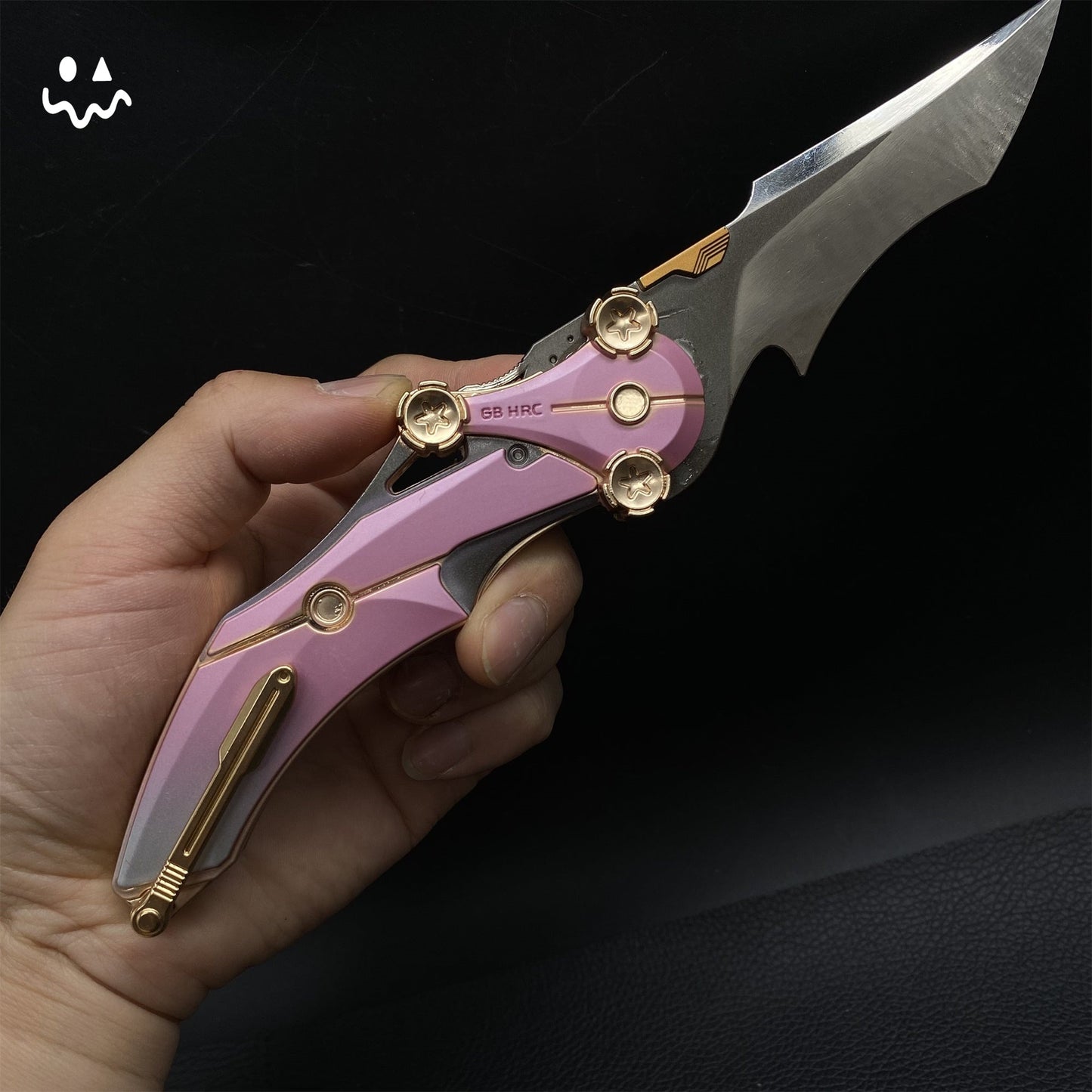 Delta Blade Of Mercy Folding Knife Blunt Blade Metal Replica