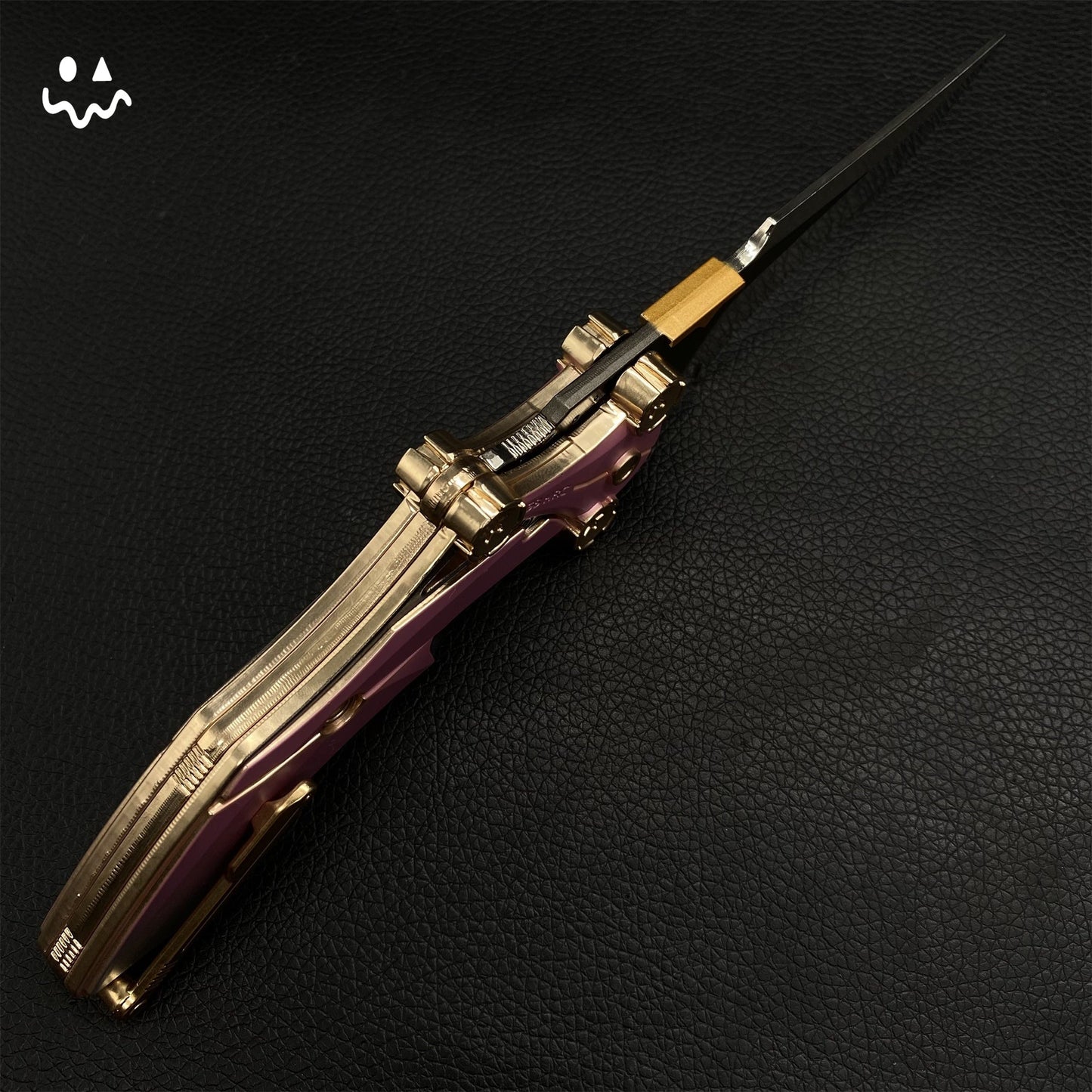 Delta Blade Of Mercy Folding Knife Blunt Blade Metal Replica