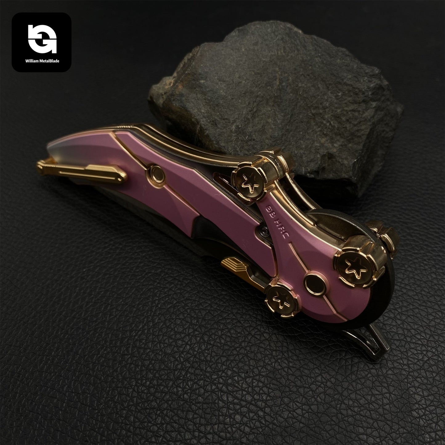 Delta Blade Of Mercy Folding Knife Blunt Blade Metal Replica