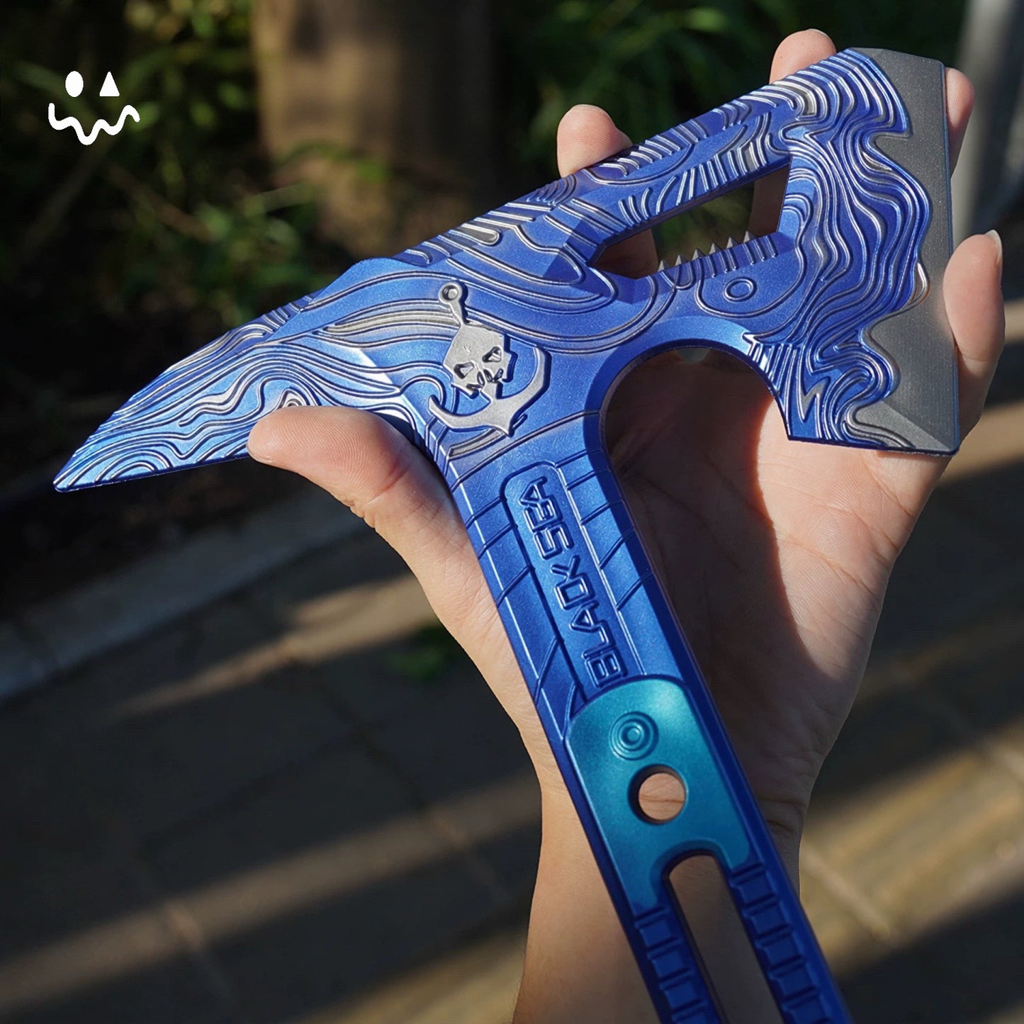 Delta Force 60CM/23.6" Black Sea Tactical Axe PU Replica