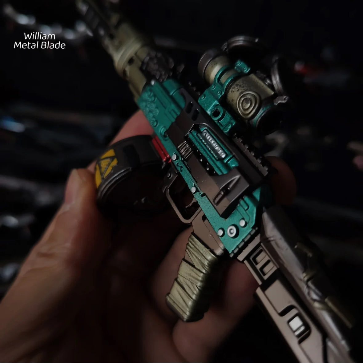 Delta Force AKM Assault Rifle Metal Miniature