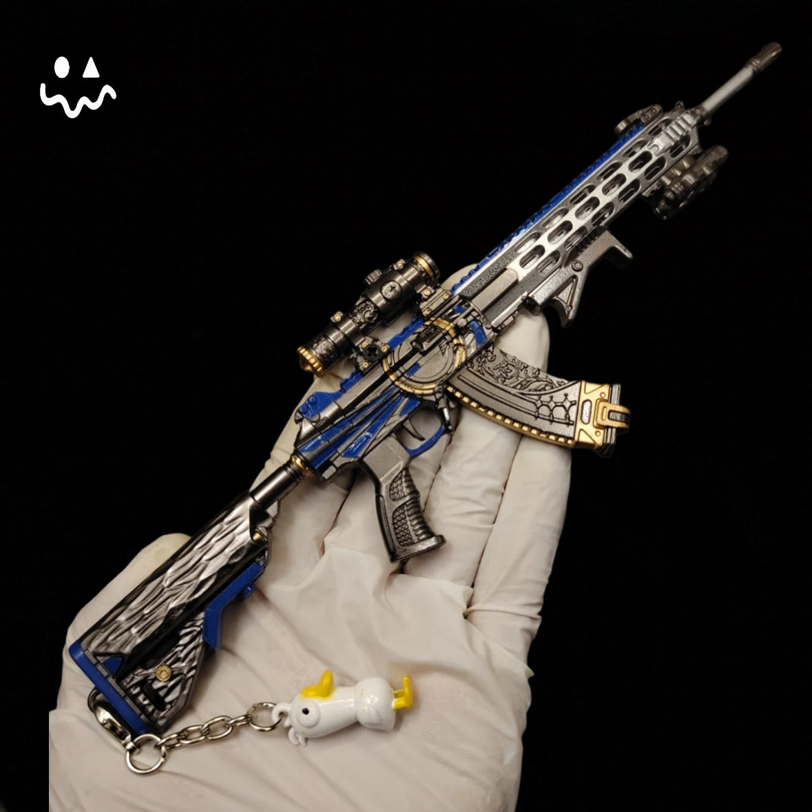 Delta Force Clean Assault Rifle Metal Replica