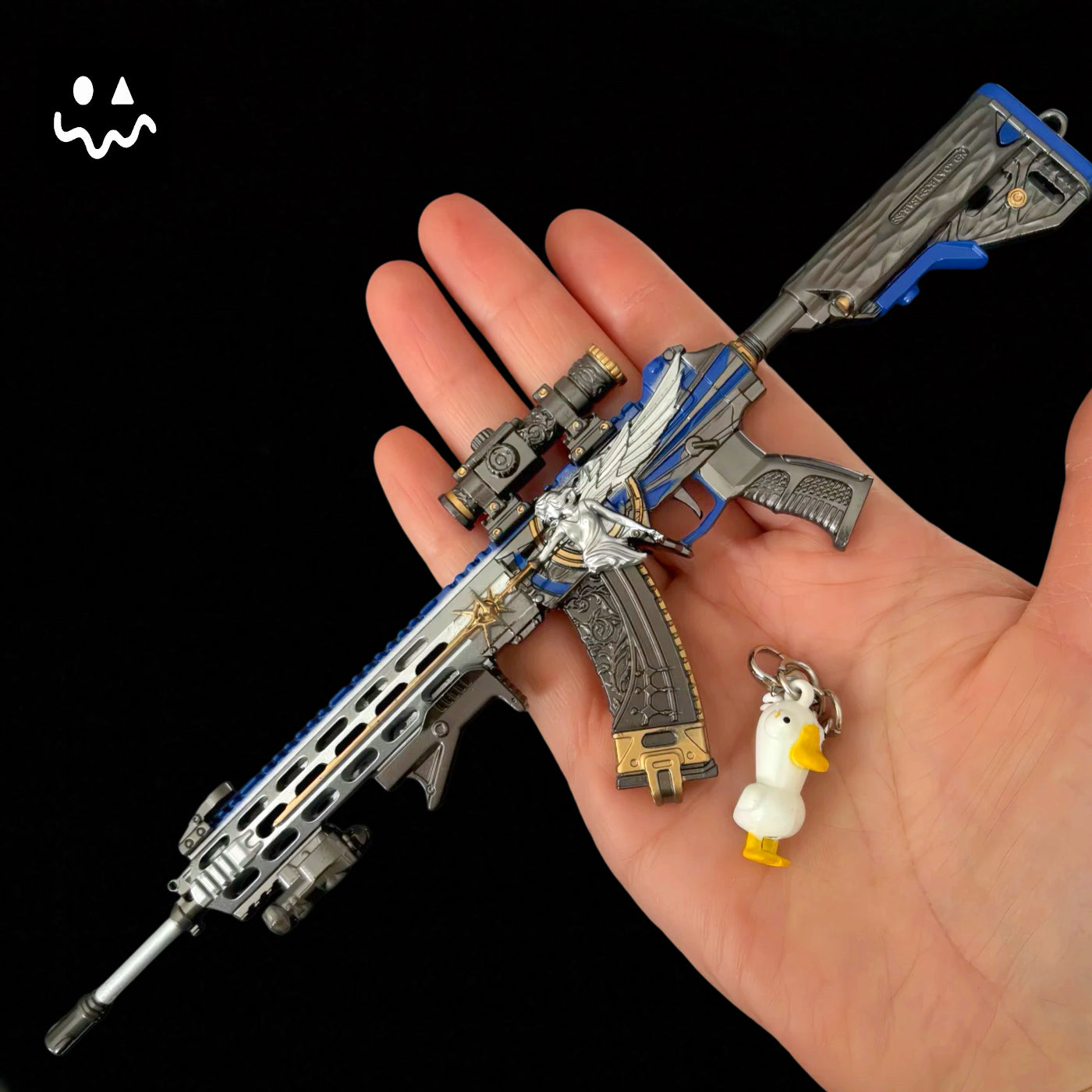 Delta Force Clean Assault Rifle Metal Replica