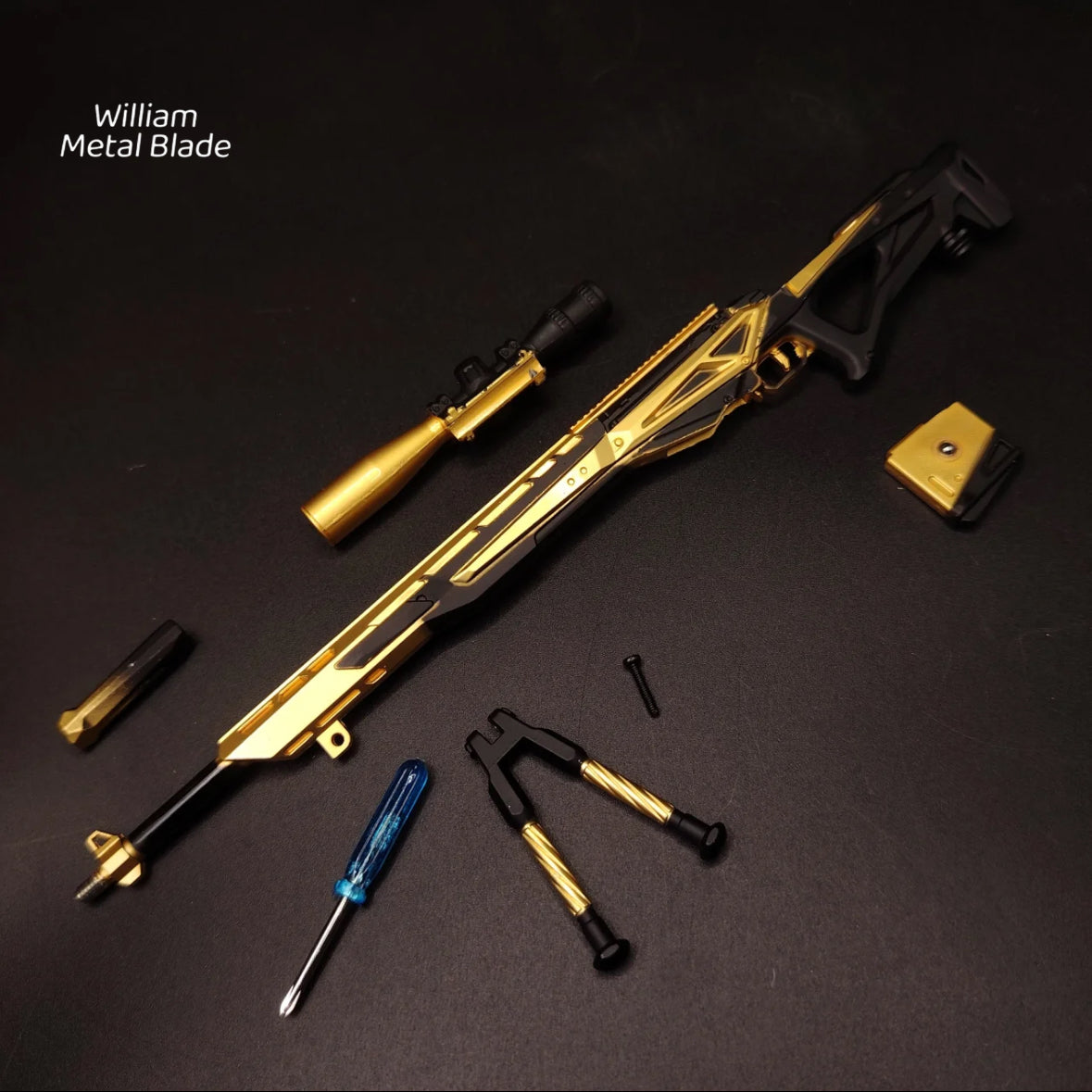 Delta Force Cobra Vanguard AWM Metal Miniature For Display