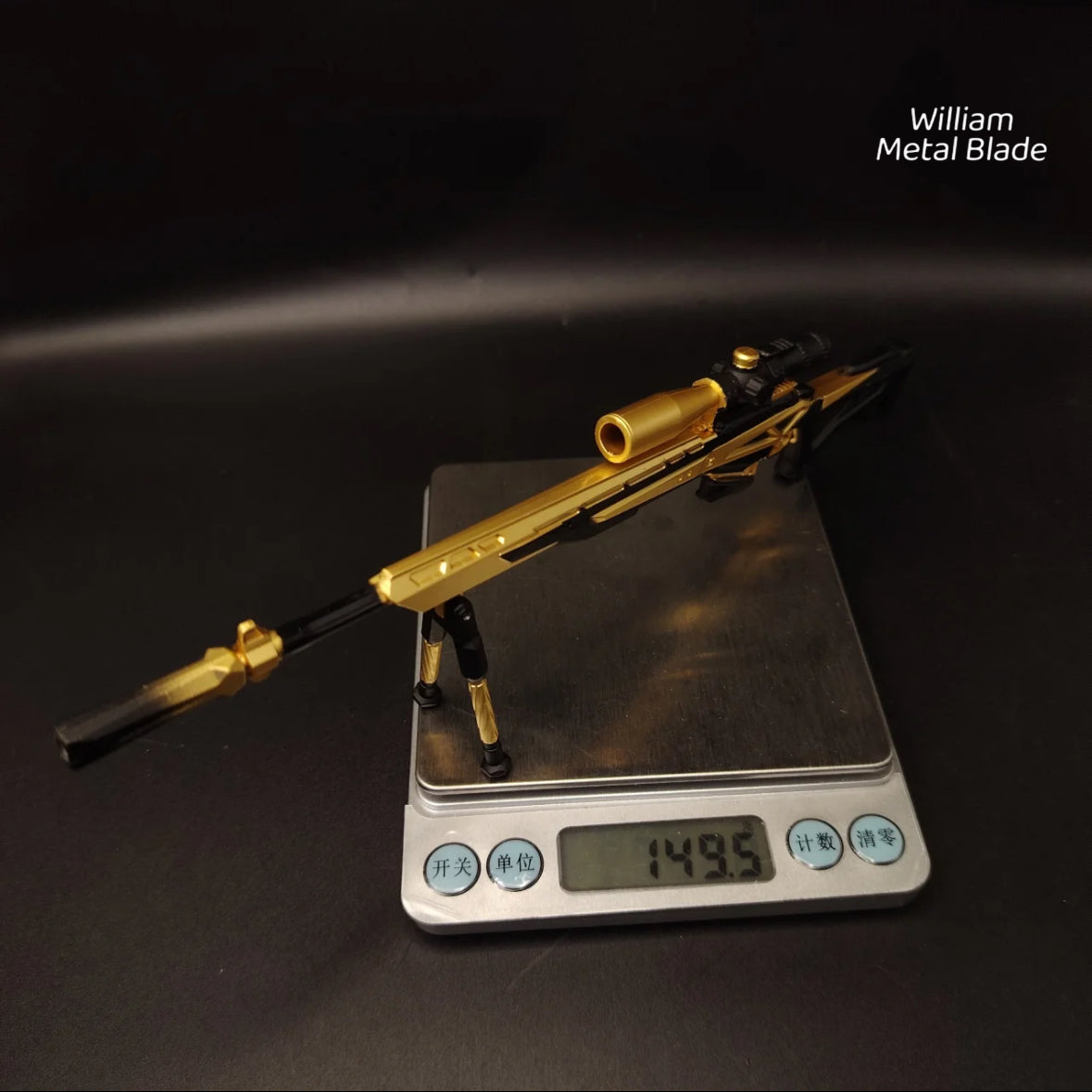 Delta Force Cobra Vanguard AWM Metal Miniature For Display