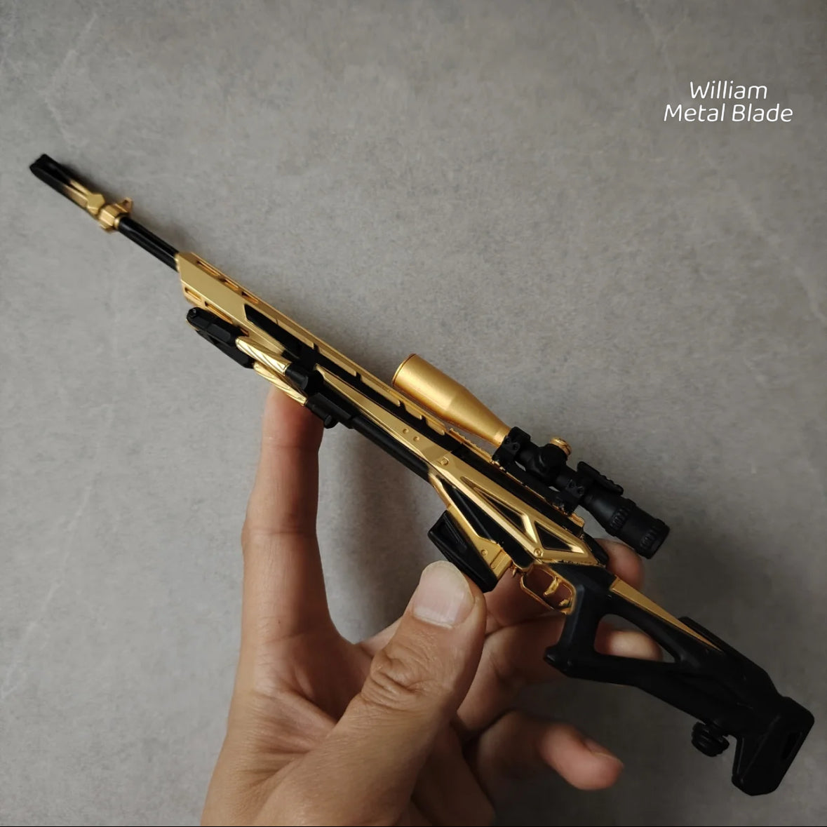 Delta Force Cobra Vanguard AWM Metal Miniature For Display